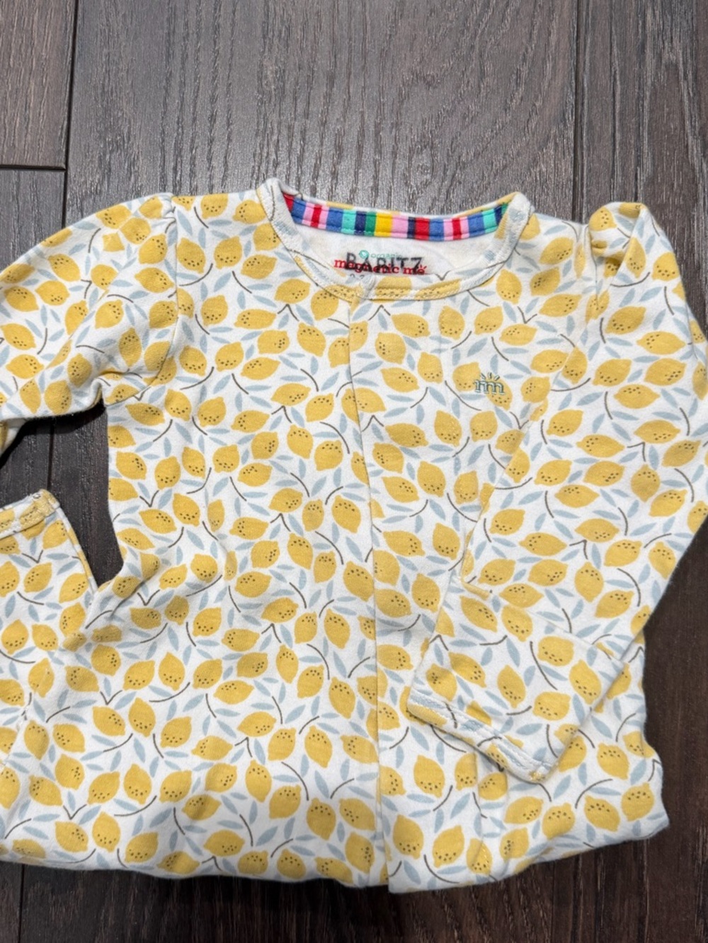 Magnetic Me Lemon Onesie - 0-3 Months - Cotton